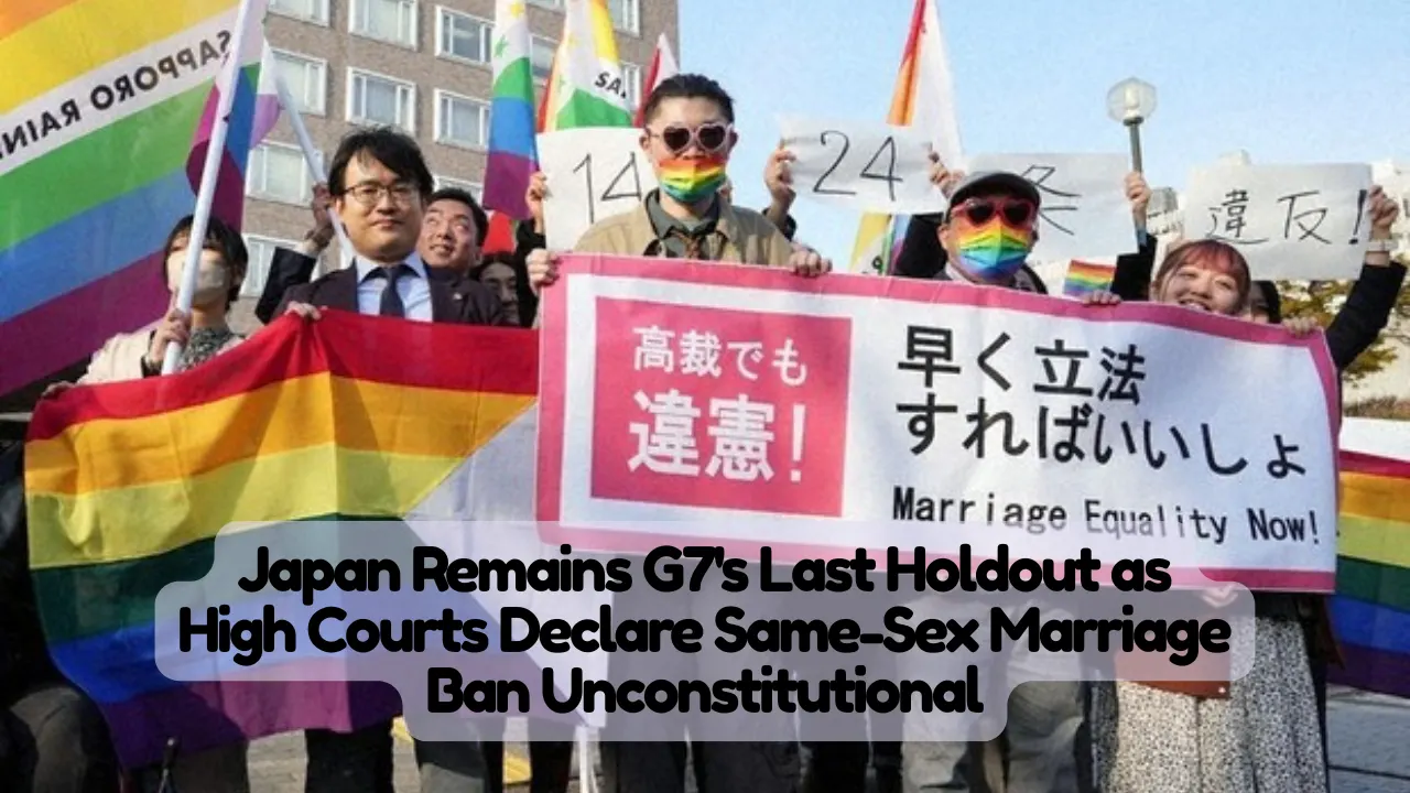 Is Gay Marriage Legal In Japan Japan Remains G7 S Last Holdout As High