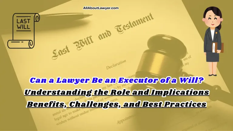 Can a Lawyer Be an Executor of a Will Understanding the Role and Implications Benefits, Challenges, and Best Practices