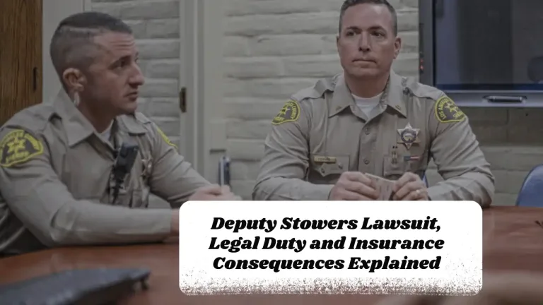 Deputy Stowers Lawsuit, Legal Duty and Insurance Consequences Explained