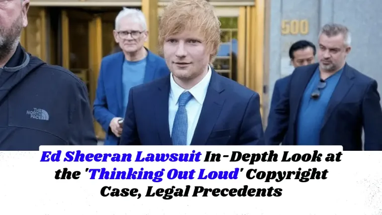 Ed Sheeran Lawsuit In-Depth Look at the 'Thinking Out Loud' Copyright Case, Legal Precedents, and Music Law