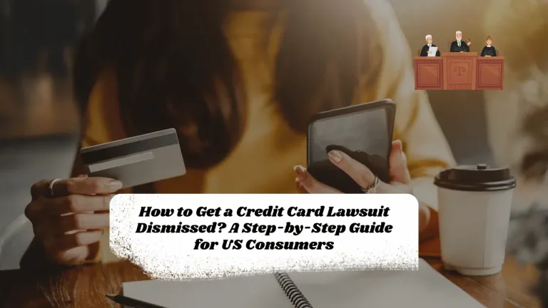 How to Get a Credit Card Lawsuit Dismissed A Step-by-Step Guide for US Consumers