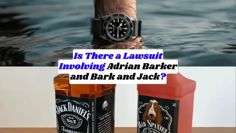 Is There a Lawsuit Involving Adrian Barker and Bark and Jack?