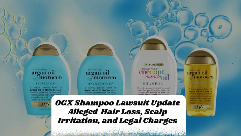 OGX Shampoo Lawsuit Update Alleged Hair Loss, Scalp Irritation, and Legal Charges