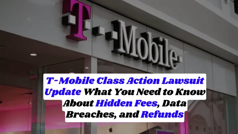 T-Mobile Class Action Lawsuit Update What You Need to Know About Hidden Fees, Data Breaches, and Refunds