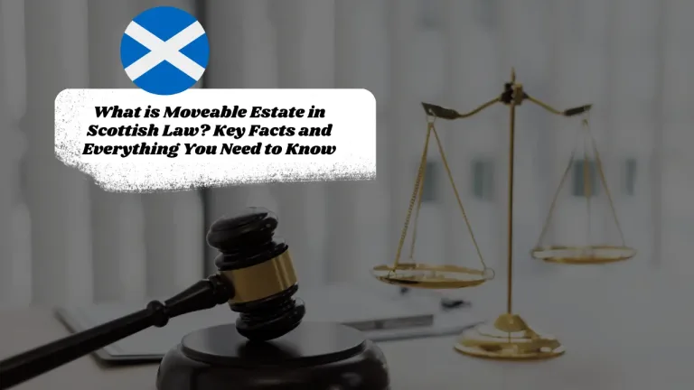 What is Moveable Estate in Scottish Law? Key Facts and Everything You Need to Know