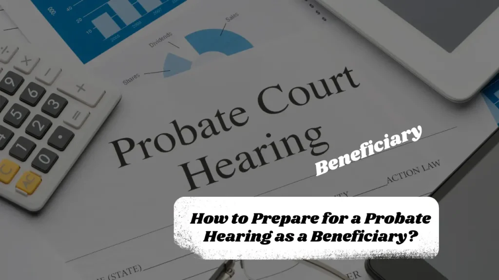 How to Prepare for a Probate Hearing as a Beneficiary?