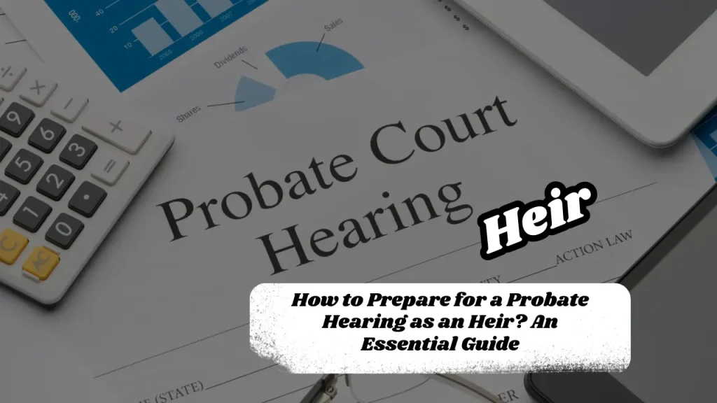 How to Prepare for a Probate Hearing as an Heir? An Essential Guide