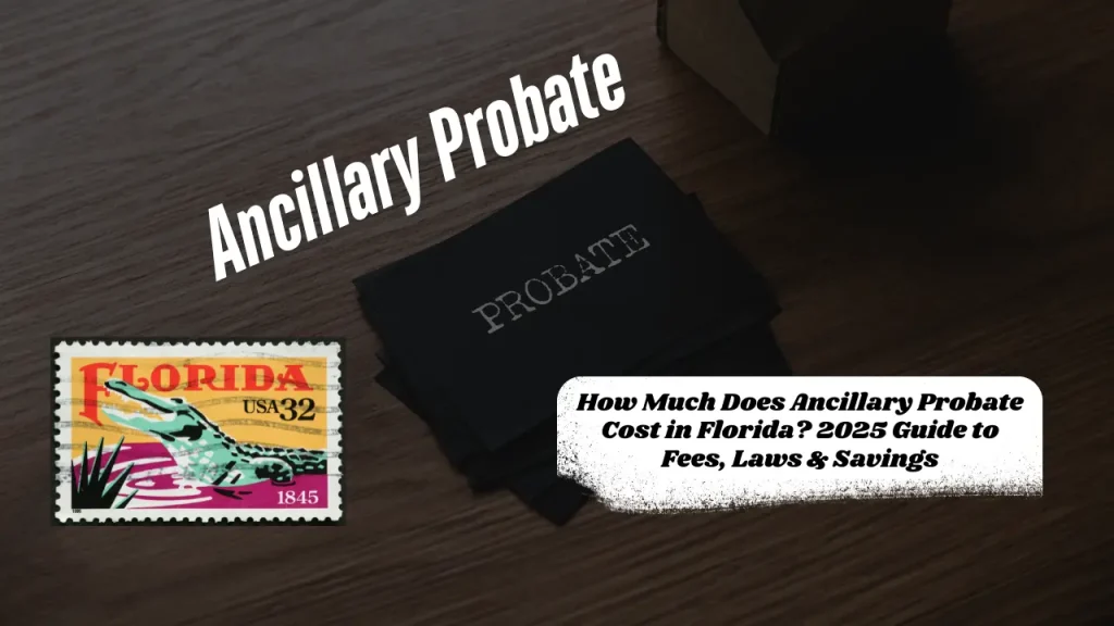 How Much Does Ancillary Probate Cost in Florida? 2025 Guide to Fees, Laws & Savings