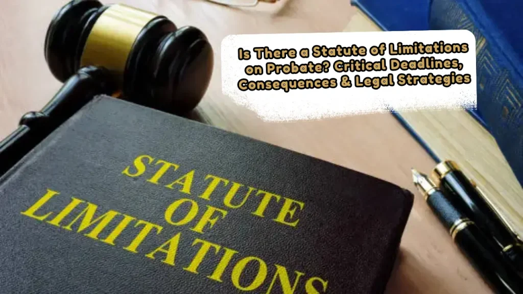 Is There a Statute of Limitations on Probate? Critical Deadlines, Consequences & Legal Strategies