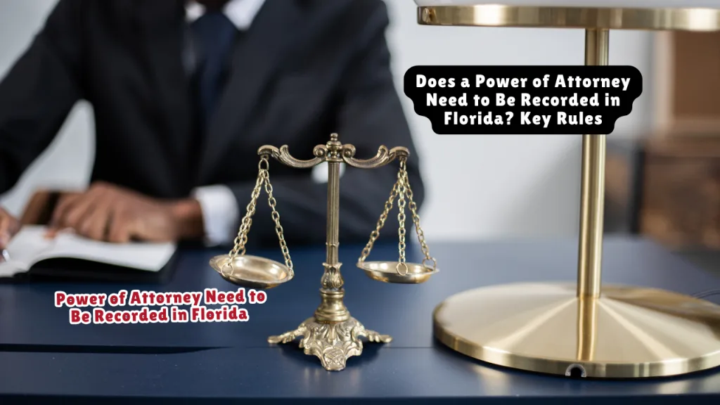 Does a Power of Attorney Need to Be Recorded in Florida? Key Rules