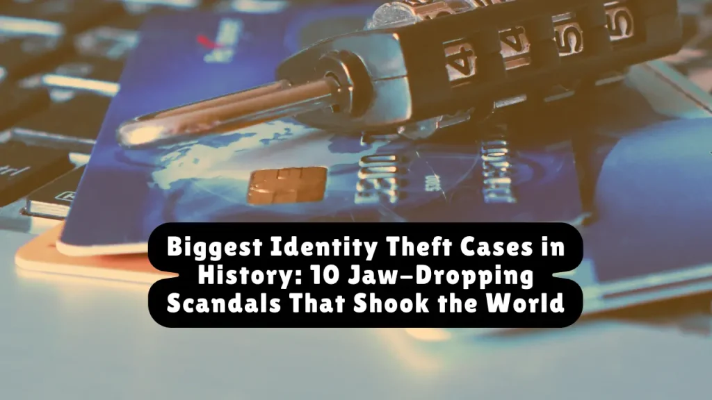 Biggest Identity Theft Cases in History: 10 Jaw-Dropping Scandals That Shook the World