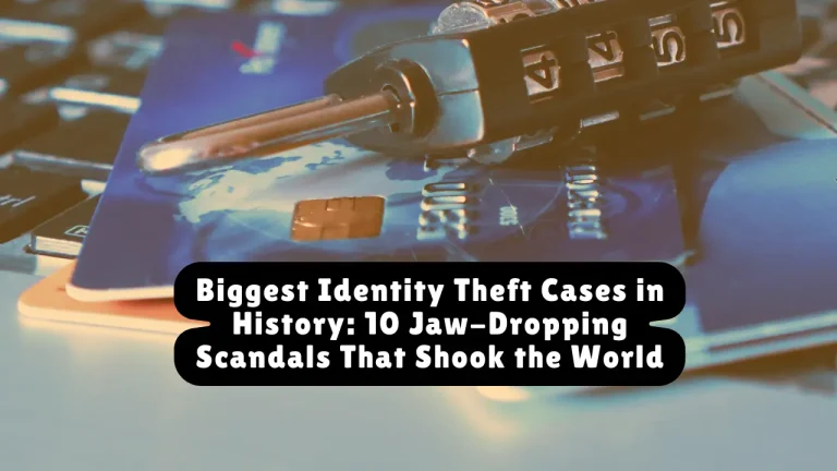 Biggest Identity Theft Cases in History: 10 Jaw-Dropping Scandals That Shook the World