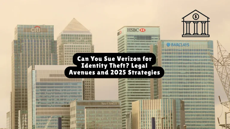 Can You Sue Verizon for Identity Theft? Legal Avenues and 2025 Strategies