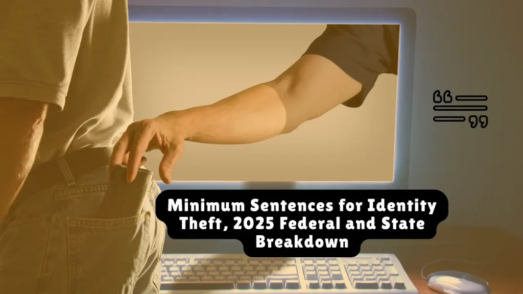 Minimum Sentences for Identity Theft, 2025 Federal and State Breakdown