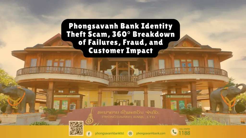 Phongsavanh Bank Identity Theft Scam, 360° Breakdown of Failures, Fraud, and Customer Impact