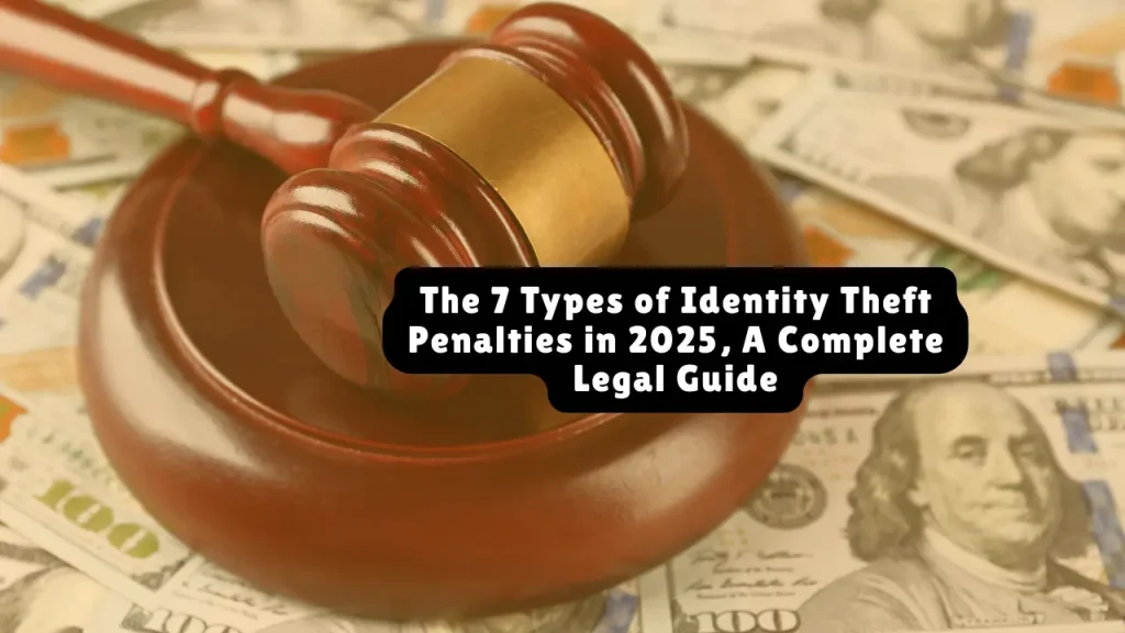 The 7 Types of Identity Theft Penalties in 2025, A Complete Legal Guide