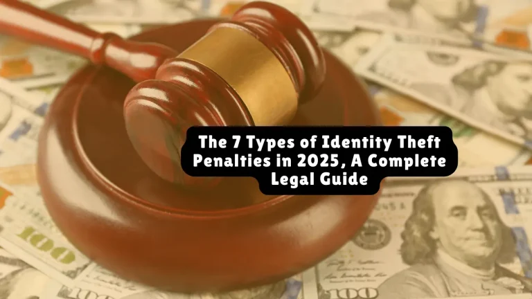 The 7 Types of Identity Theft Penalties in 2025, A Complete Legal Guide
