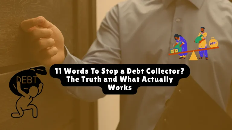 11 Words To Stop a Debt Collector?The Truth and What Actually Works