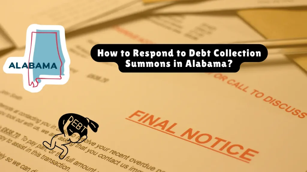 How to Respond to Debt Collection Summons in Alabama?