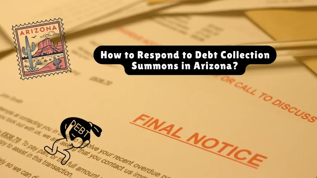 How to Respond to Debt Collection Summons in Arizona?