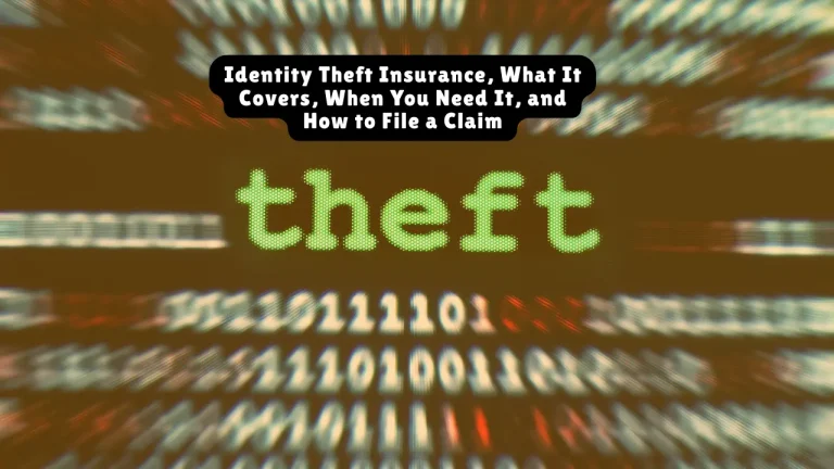 Identity Theft Insurance, What It Covers, When You Need It, and How to File a Claim