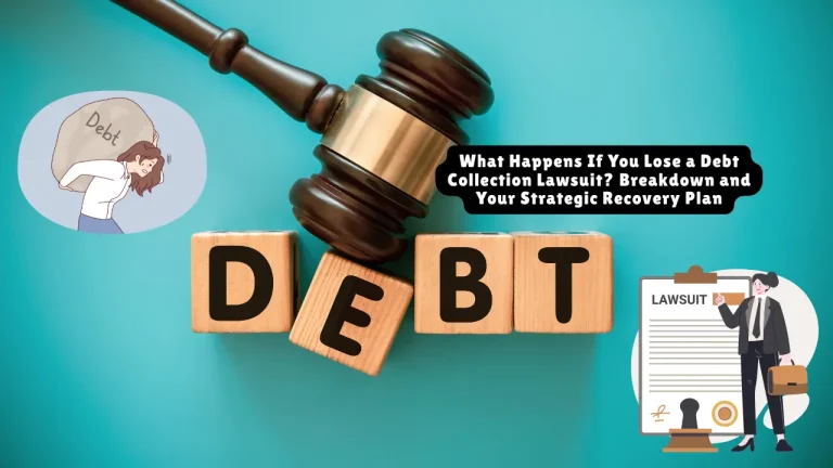 What Happens If You Lose a Debt Collection Lawsuit? Breakdown and Your Strategic Recovery Plan
