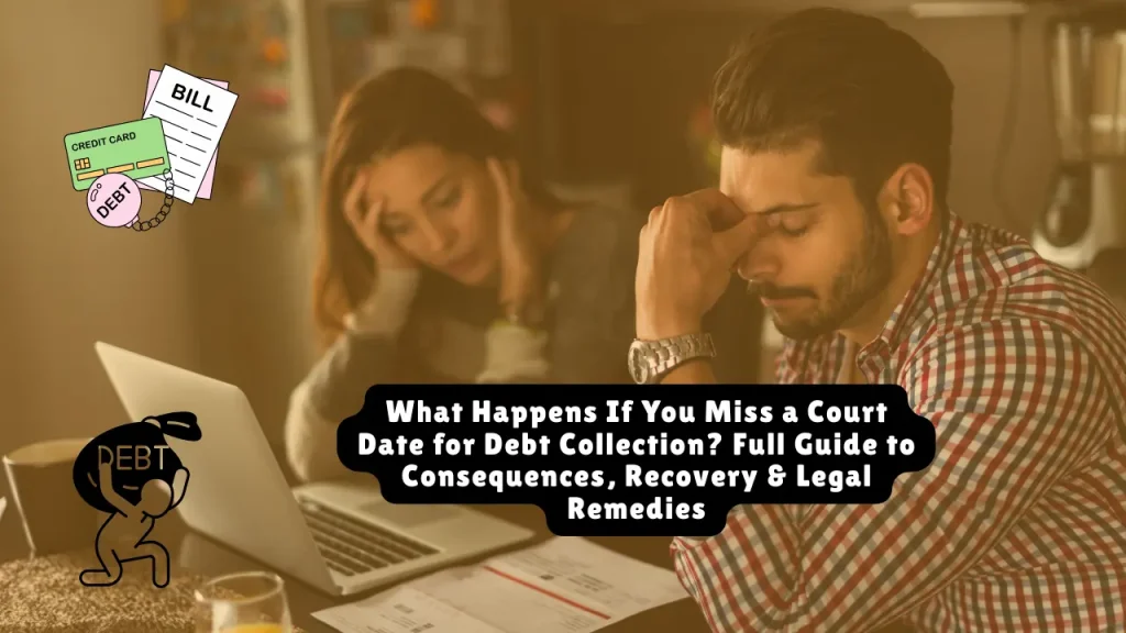 What Happens If You Miss a Court Date for Debt Collection? Full Guide to Consequences, Recovery & Legal Remedies