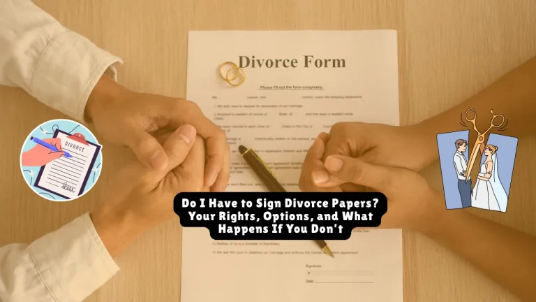 Do I Have to Sign Divorce Papers? Your Rights, Options, and What Happens If You Don’t