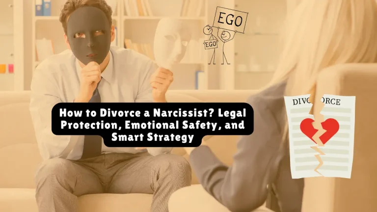 How to Divorce a Narcissist? Legal Protection, Emotional Safety, and Smart Strategy