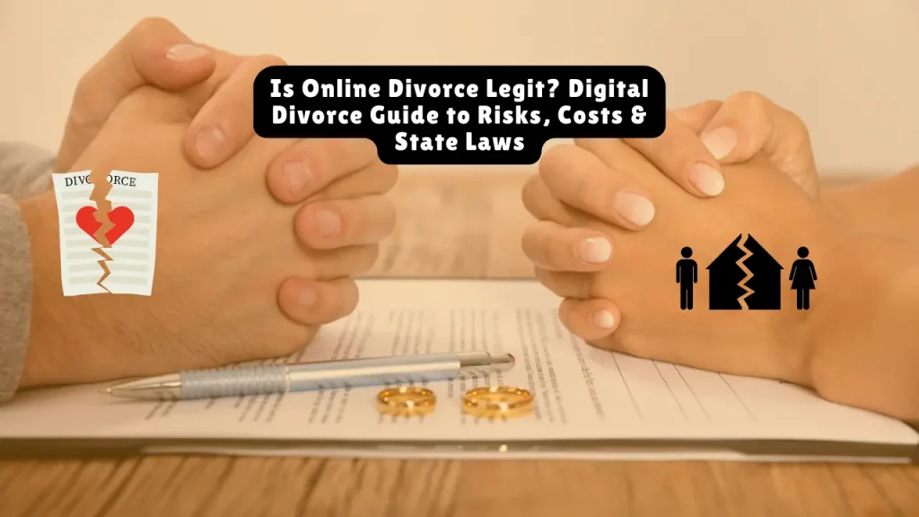Is Online Divorce Legit? Digital Divorce Guide to Risks, Costs & State Laws