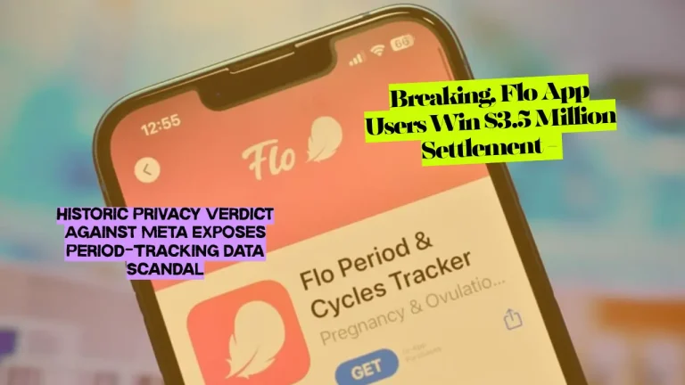 Breaking, Flo App Users Win $3.5 Million Settlement - Historic Privacy Verdict Against Meta Exposes Period-Tracking Data Scandal
