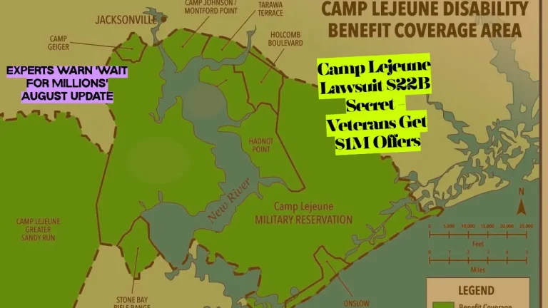 Camp Lejeune Lawsuit $22B Secret - Veterans Get $1M Offers But Experts Warn 'Wait for Millions' August Update 7 Camp Lejeune Lawsuit $22B Secret - Veterans Get $1M Offers But Experts Warn 'Wait for Millions' August Update