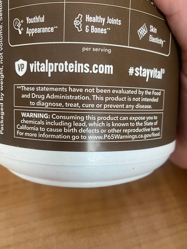 $500M Nestlé's Class Action, Vital Proteins Accused of Poisoning Millions with Lead-Contaminated Collagen 3 $500M Nestlé's Class Action, Vital Proteins Accused of Poisoning Millions with Lead-Contaminated Collagen