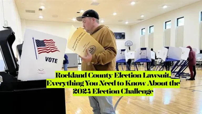 Rockland County Election Lawsuit, Everything You Need to Know About the 2024 Election Challenge