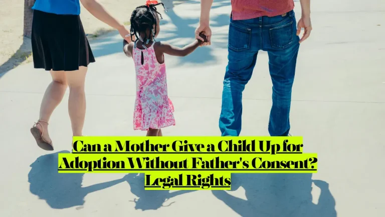 Can a Mother Give a Child Up for Adoption Without Father's Consent? Legal Rights 3 Can a Mother Give a Child Up for Adoption Without Father's Consent? Legal Rights