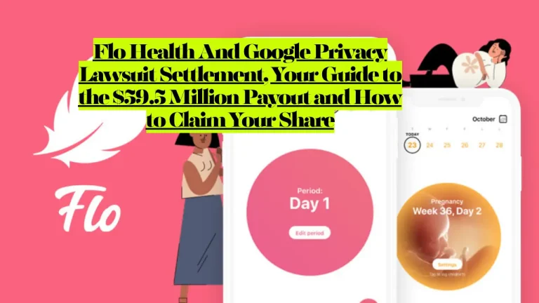 Flo Health And Google Privacy Lawsuit Settlement, Your Guide to the $59.5 Million Payout and How to Claim Your Share 8 Flo Health And Google Privacy Lawsuit Settlement, Your Guide to the $59.5 Million Payout and How to Claim Your Share