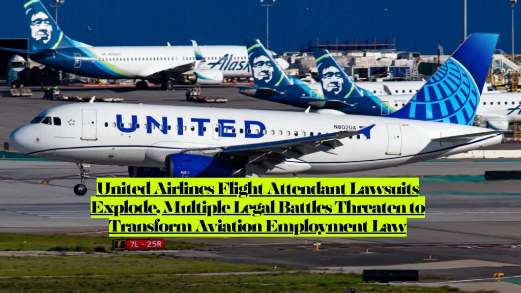 United Airlines Flight Attendant Lawsuits Explode, Multiple Legal Battles Threaten to Transform Aviation Employment Law