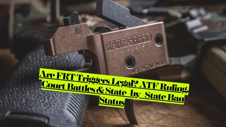 Are FRT Triggers Legal? ATF Ruling, Court Battles & State-by-State Ban Status
