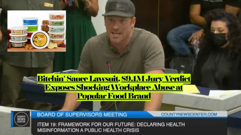Bitchin' Sauce Lawsuit, $9.1M Jury Verdict Exposes Shocking Workplace Abuse at Popular Food Brand