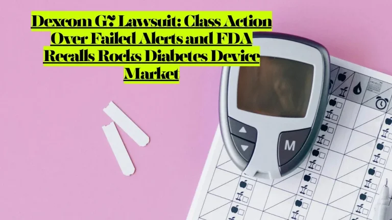 Dexcom G7 Lawsuit, Class Action Over Failed Alerts and FDA Recalls Rocks Diabetes Device Market 5 Dexcom G7 Lawsuit, Class Action Over Failed Alerts and FDA Recalls Rocks Diabetes Device Market