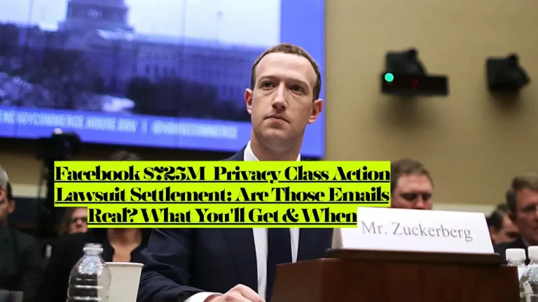 Facebook $725M Privacy Class Action Lawsuit Settlement, Are Those Emails Real? What You'll Get & When 5 Facebook $725M Privacy Class Action Lawsuit Settlement, Are Those Emails Real? What You'll Get & When
