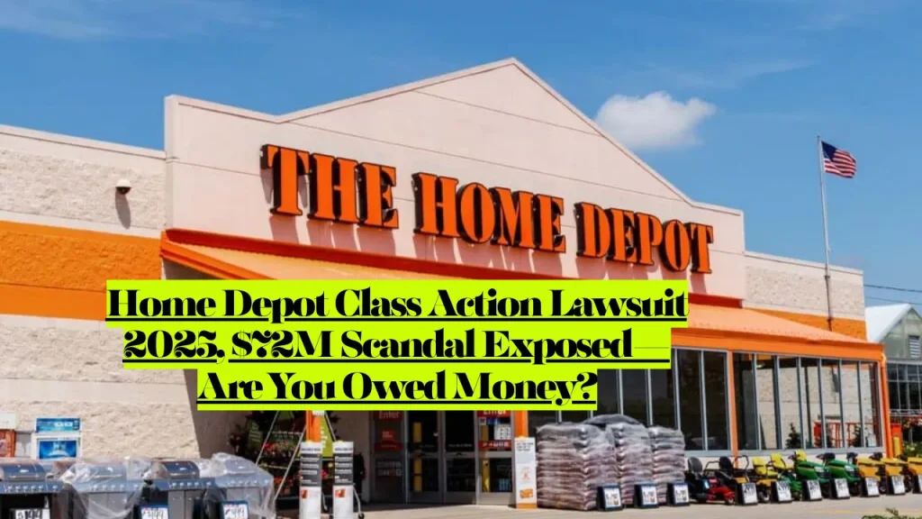Home Depot Class Action Lawsuit 2025, $72M Scandal Exposed—Are You Owed Money?
