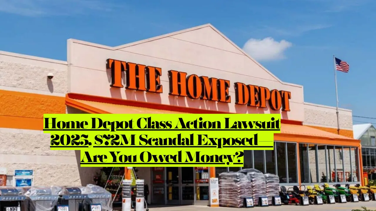 Home Depot Class Action Lawsuit 2025, 72M Scandal Exposed—Are You Owed(02)
