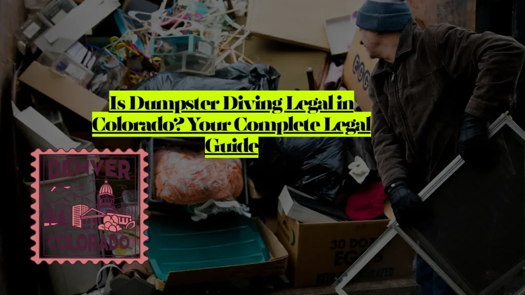 Is Dumpster Diving Legal in Colorado? Your Complete Legal Guide 1 Is Dumpster Diving Legal in Colorado? Your Complete Legal Guide