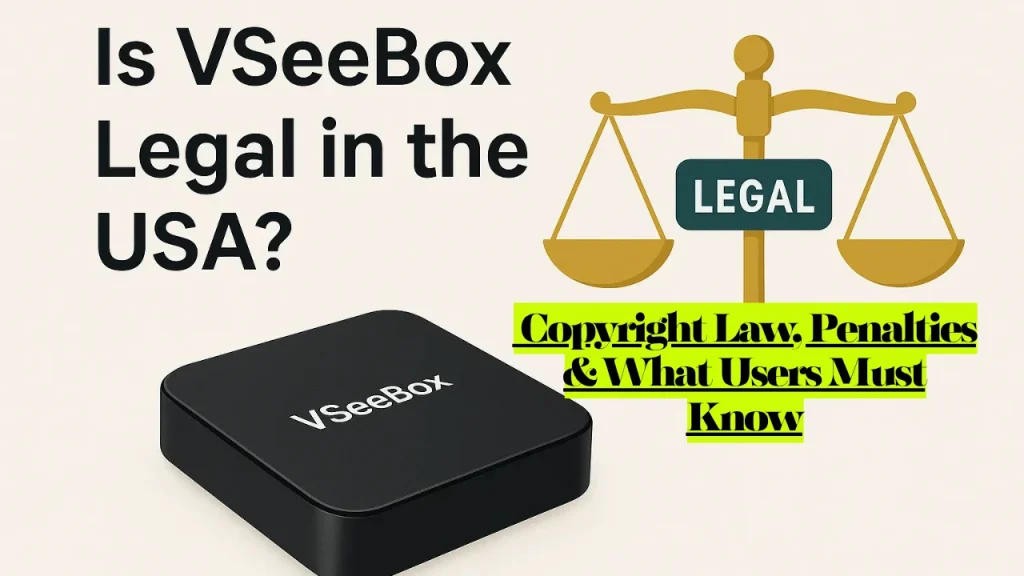 Is VseeBox Legal in the US? Copyright Law, Penalties & What Users Must Know