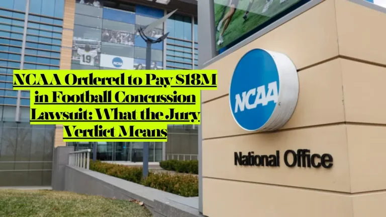 NCAA Loses First-Ever Concussion Trial & Ordered to Pay $18M in Football Concussion Lawsuit, What the Jury Verdict Means 7 NCAA Loses First-Ever Concussion Trial & Ordered to Pay $18M in Football Concussion Lawsuit,