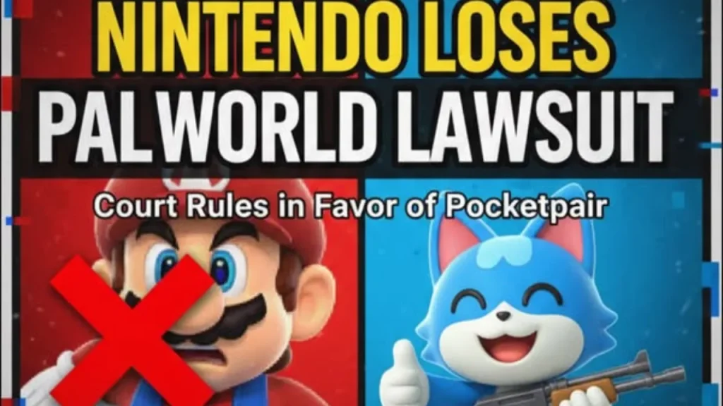 Nintendo's Palworld lawsuit suffers major blow as Japan Patent Office rejects "monster capture" patent for lacking originality, citing ARK, Monster Hunter & Pokemon GO as prior art.