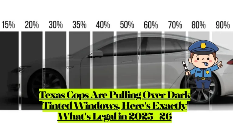 Texas Cops Are Pulling Over Dark Tinted Windows, Here's Exactly What's Legal
