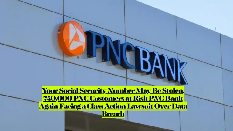 Your Social Security Number May Be Stolen, 740,000 PNC Customers at Risk PNC Bank Again Facing a Class Action Lawsuit Over Data Breach