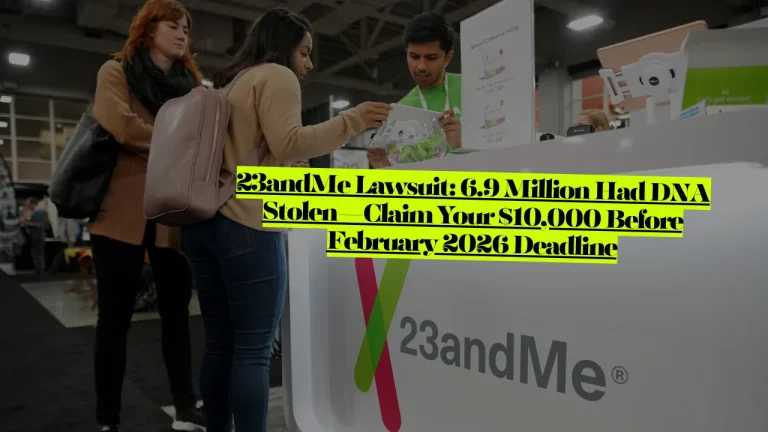 23andMe Lawsuit, 6.9 Million Had DNA Stolen—Claim Your $10,000 Before February 2026 Deadline